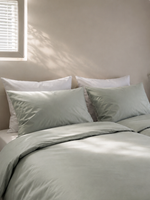 Cotton Percale Duvet Cover Set
