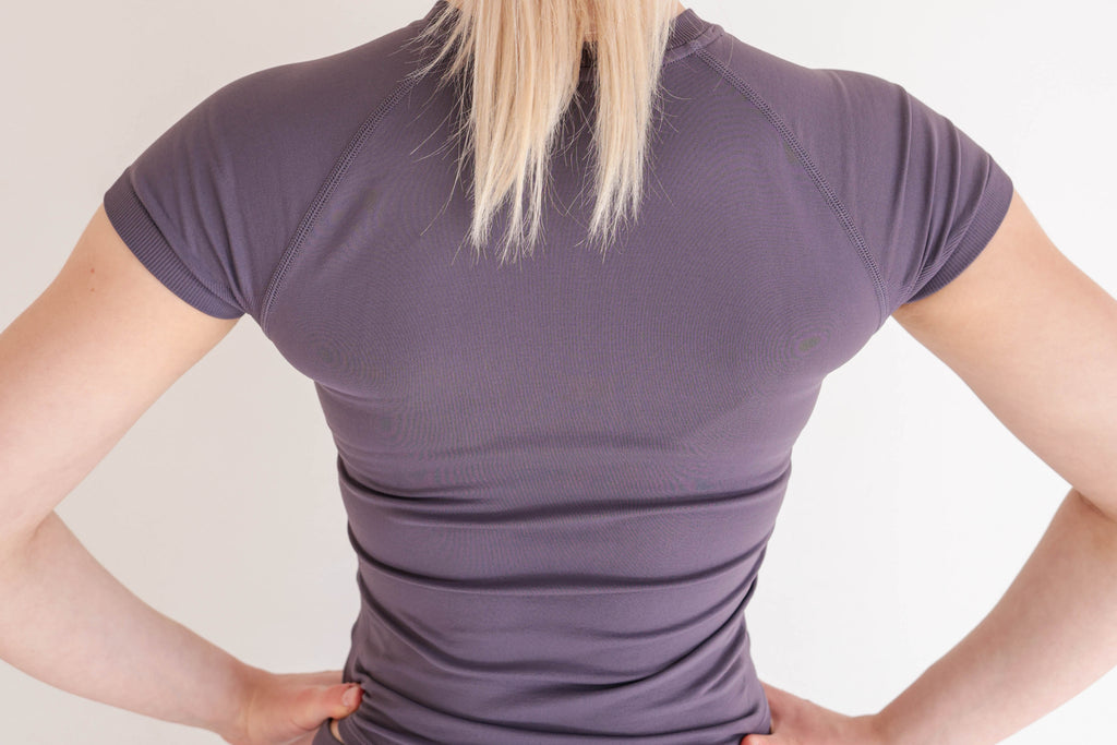 Fitted Seamless Short-Sleeve Training Top